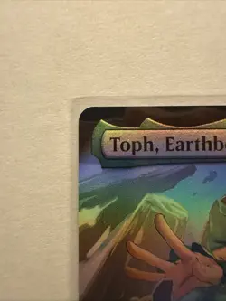 Toph, Earthbending Master, Foil, NM,209,Extended Art, Avatar, MTG - Image 4