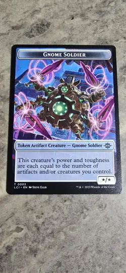 Gnome Soldier Token The Lost Caverns of Ixalan Regular MTG NM - Image 1