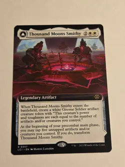 Thousand Moons Smithy (Extended Art) X1 LCI MTG The Lost Caverns of Ixalan - Image 1