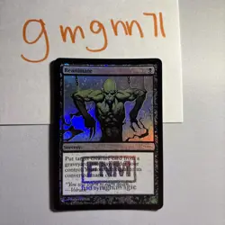 MTG Foil Reanimate FNM Promo 1 Of 2 - Image 1