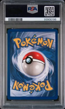 1999 POKEMON FOSSIL #10 LAPRAS HOLO PSA 8 - Image 2