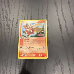 Pokemon TCG Blaziken 5/108 EX Power Keepers Reverse Holo Rare Stamped - Image 1
