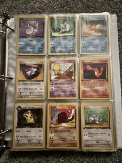 1999 Pokemon 1st Edition Team Rocket Near Complete Non-Holo Set - Image 4