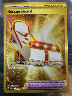 1x Rescue Board - 225/167 - Hyper Rare NM-Mint Pokemon SV06 - Twilight Masquerad - Image 1