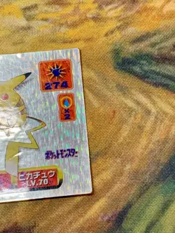 Pokemon Charizard Pikachu 415 413 sticker Set Amada 1997 Nintendo Japanese #2256 - Image 5