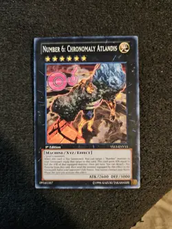 Number 6: Chronomaly Atlandis - YS13-ENV11 - Common 1st Edition Yugioh - Image 1