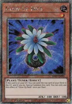 Yugioh Glow Up Bulb RA03-EN245 - Platinum Secret Rare - Image 1