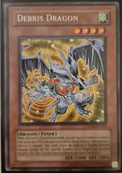 YuGiOh Debris Dragon Rare CRMS-EN002 - Image 1