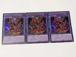3x Destiny HERO - Destroyer Phoenix Enforcer Ultra Rare Yugioh! Mega tins 2025 - Image 1