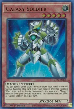 Galaxy Soldier - GFP2-EN105 - Ultra Rare - 1st Edition - Yugioh - Image 1
