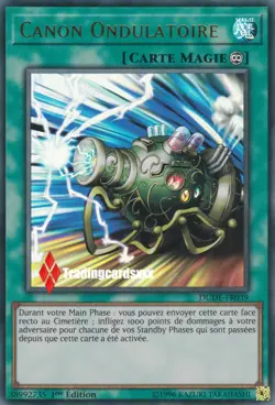 ?Yu-Gi-Oh!? Canon Ondulatoire (Wave-Motion Cannon) : DUDE-FR039 -VF/Ultra Rare- - Image 1