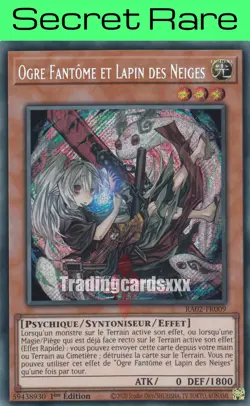 Yu-Gi-Oh! Ogre Fantome et Lapin des Neiges : SE RA02-FR009 - Image 1