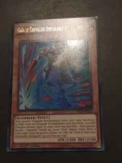 Yu-Gi-Oh ! - Gaia le Chevalier Implacable Attaquant - MP16-FR120 - Ultra Rare - Image 2