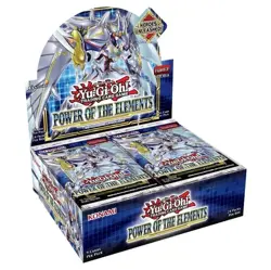 Yu-Gi-Oh! Power of the Elements (24 Booster) Display ENGLISCH 1. Edition Neu - Image 1