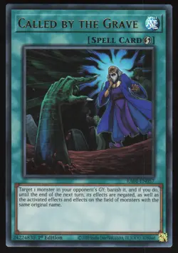 Called by the Grave - RA01-EN057 - Ultra Rare - 1st Edition Yugioh - Image 1