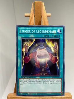 Ledger Of Legerdemain - 1st Edition SBC1-ENF11 - NM - YuGiOh - Image 1