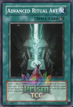 Advanced Ritual Art STON-EN045 Yugioh - Image 1