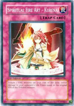 Spiritual Fire Art - Kurenai - CRV-EN052 - Common - 1st Edition - Yugioh - Image 1