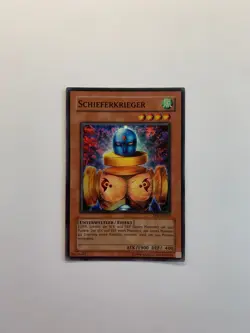 Yugioh Karte: Schieferkrieger (TFK-DE003) - Super Rare, Deutsch, Promo - Image 2