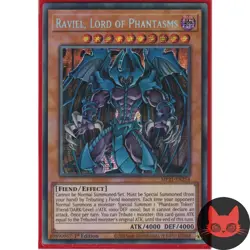 Yugioh Raviel, Lord of Phantasms MP21-EN254 Secret Rare 1st Edition NM - Image 1