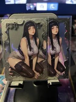 Goddess Story Metal Card Serialized Anime Waifu Hinata - Image 1