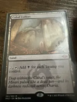 Cabal Coffers Magic The Gathering Modern Horizons Card : MP MTG - Image 1