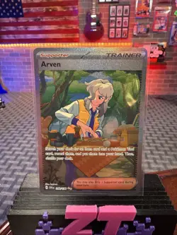 Pokemon TCG Arven Card 249/198 Scarlet & Violet Base Set NM/Mint Condition - Image 1