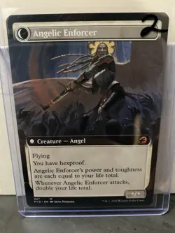 Enduring Angel Extended Art Regular - Innistrad: Midnight Hunt MTG-NM - Image 2