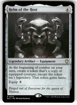 Helm of the Host 276 NM MTG Commander: Bloomburrow Magic - Image 1