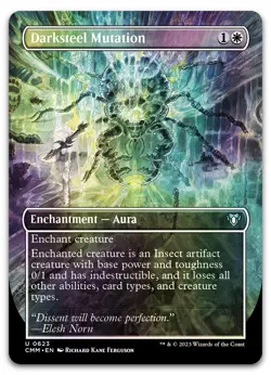 Darksteel Mutation (Borderless) #623 (Foil) (NM) Commander Masters CMM Magic MTG - Image 1