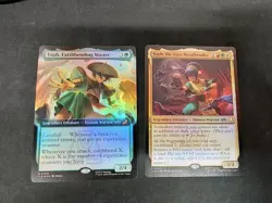Toph, Earthbending Master Borderless Extended Art #209 Foil + Regular Foil - Image 1