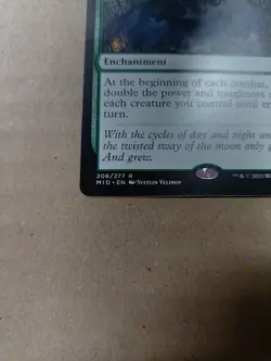 Unnatural Growth MID #206 Non-Foil Standard Art NM MTG - Image 2