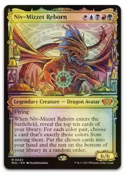 Niv-Mizzet Reborn #53 (Foil) (NM) March of the Machine MUL Magic MTG - Image 1