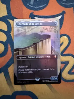 The Walls of Ba Sing Se - MTG Avatar: The Last Airbender 329 Mythic Borderless - Image 1