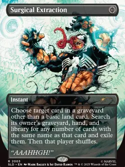 MTG SECRET LAIR X MARVEL’S SPIDER-MAN: VENOM UNLEASHED COLORS NON-FOIL - Image 4