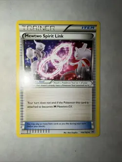 Pokemon TCG Mewtwo Spirit Link Breakthrough 144/162 Non- Holo Uncommon - Image 1