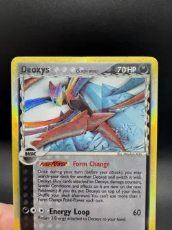 Pokemon TCG Deoxys 3/110 Delta Species ex Holon Phantoms Holo - HP/Damaged - Image 3