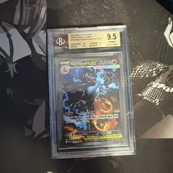Pokemon Mega Charizard X Ex #125 SIR Phantasmal Flames BGS 9.5 GEM MINT - Image 1