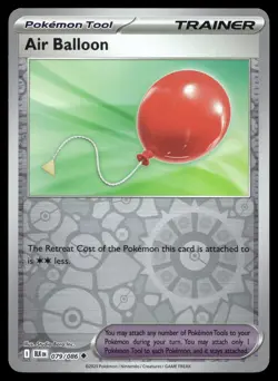 AIR BALLOON 079/086 UNCOMMON BLACK BOLT POKEMON - Image 1