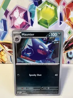 Haunter 055/094 Uncommon Reverse Holo - Pokemon TCG Phantasmal Flames - NM - Image 1