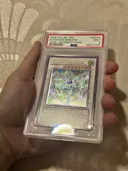 2008 Yu-Gi-Oh! Ultimate Rare Stardust Dragon The Duelist Genesis PSA MINT 9 - Image 2
