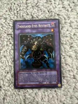 Yu-Gi-Oh! TCG Thousand-Eyes Restrict 1st Edition PSV-084 Ultra Rare NM Condition - Image 1