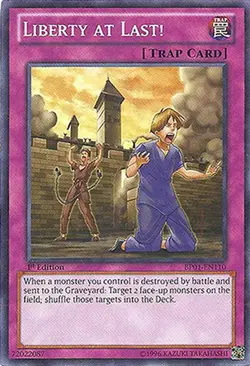 Liberty at Last! - BP01-EN110 - Starfoil Rare - Unlimited Edition - Lightly Play - Image 1