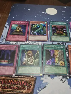 Yugioh Vintage Lot Of 19 Singles All From Moderately Played To Damaged - Image 2