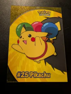Pokemon Card Pikachu #25 PC1 Topps 2000 - Image 2