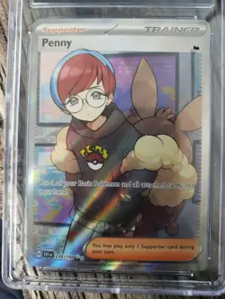 Pokemon TCG Penny Scarlet & Violet Holo Ultra Rare Card 239/198 CGC Gem Mint 10 - Image 2