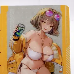 Anis NIKKE The Goddess of Victory Metallic Pass Collection Ver.2 Cards Bandai JP - Image 3