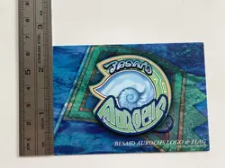 Final Fantasy Art Museum Card no.478 Besaid Aurochs Logo and Flag JAPAN F/S - Image 3