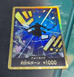 DON!! Card Roronoa Zoro PRB-01 Gold Frame *NM* THE BEST One Piece F/S from Japan - Image 1