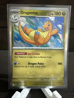 Pokemon TCG Dragonite Holo Rare Card 149/165 Scarlet & Violet - Image 1